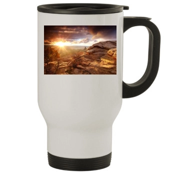 Desert Stainless Steel Travel Mug