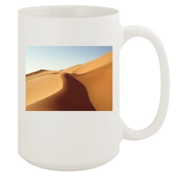 Desert 15oz White Mug