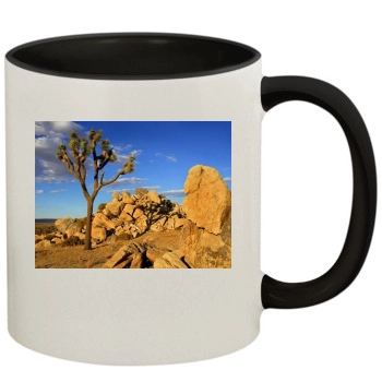 Desert 11oz Colored Inner & Handle Mug