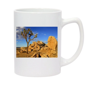 Desert 14oz White Statesman Mug