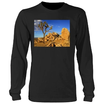 Desert Men's Heavy Long Sleeve TShirt