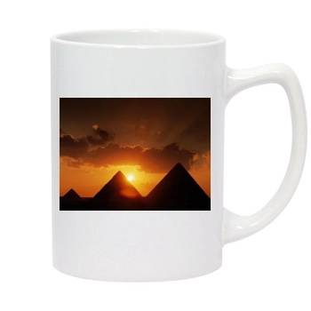 Desert 14oz White Statesman Mug