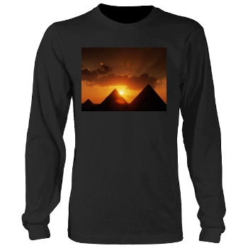 Desert Men's Heavy Long Sleeve TShirt