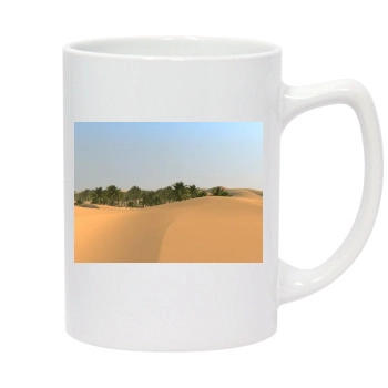 Desert 14oz White Statesman Mug