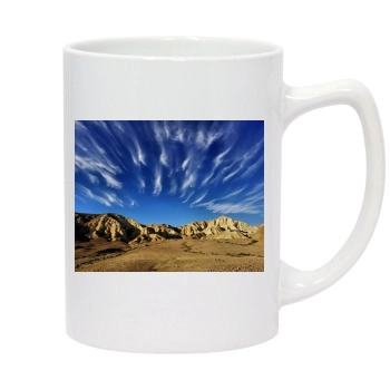 Desert 14oz White Statesman Mug