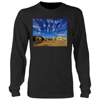 Desert Men's Heavy Long Sleeve TShirt