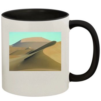 Desert 11oz Colored Inner & Handle Mug