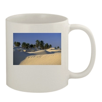 Desert 11oz White Mug