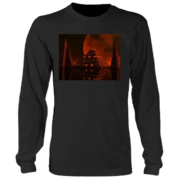 Desert Men's Heavy Long Sleeve TShirt