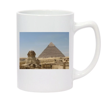 Desert 14oz White Statesman Mug