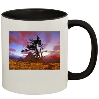 Desert 11oz Colored Inner & Handle Mug