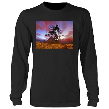 Desert Men's Heavy Long Sleeve TShirt