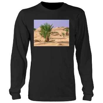 Desert Men's Heavy Long Sleeve TShirt