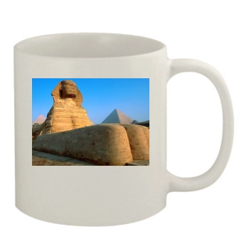 Desert 11oz White Mug