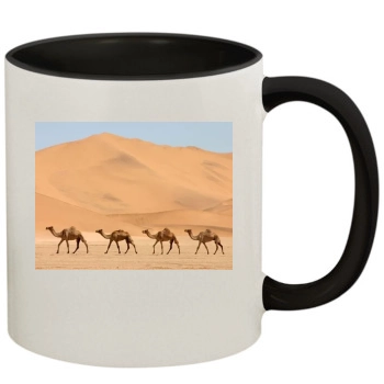 Desert 11oz Colored Inner & Handle Mug