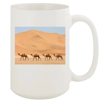 Desert 15oz White Mug