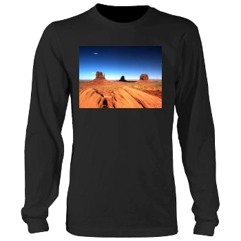 Desert Men's Heavy Long Sleeve TShirt