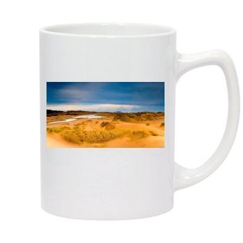 Desert 14oz White Statesman Mug