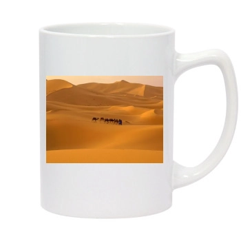 Desert 14oz White Statesman Mug