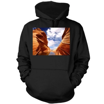 Desert Mens Pullover Hoodie Sweatshirt