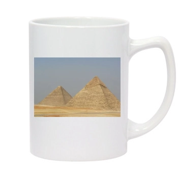 Desert 14oz White Statesman Mug