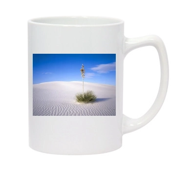 Desert 14oz White Statesman Mug