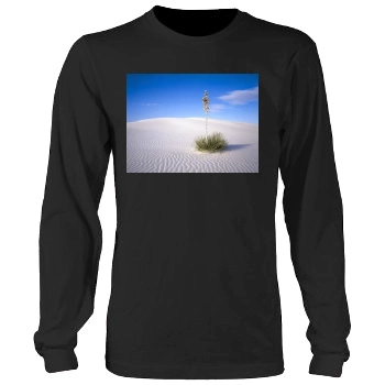 Desert Men's Heavy Long Sleeve TShirt