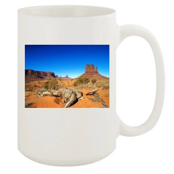 Desert 15oz White Mug