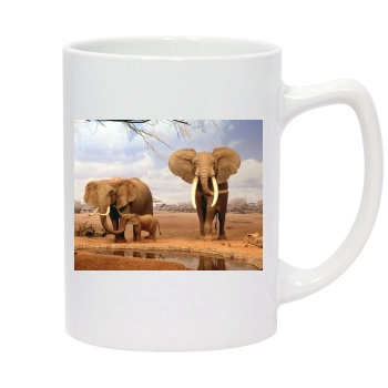 Desert 14oz White Statesman Mug