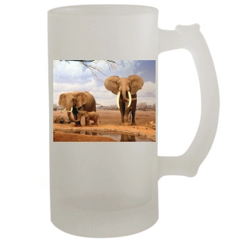 Desert 16oz Frosted Beer Stein