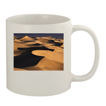 Desert 11oz White Mug