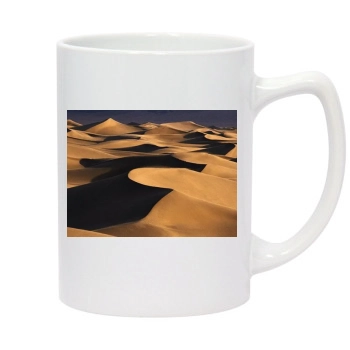 Desert 14oz White Statesman Mug