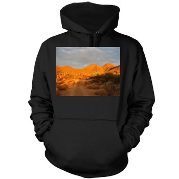 Desert Mens Pullover Hoodie Sweatshirt