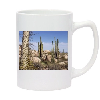 Desert 14oz White Statesman Mug