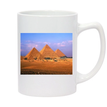 Desert 14oz White Statesman Mug