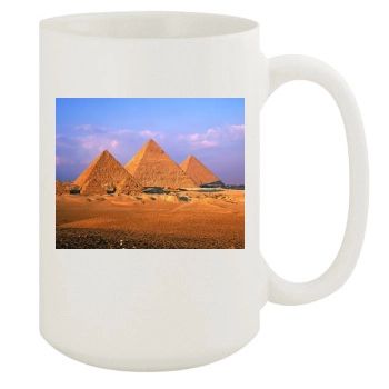 Desert 15oz White Mug