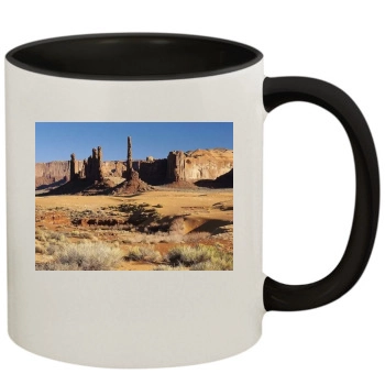 Desert 11oz Colored Inner & Handle Mug