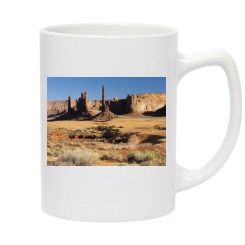 Desert 14oz White Statesman Mug