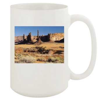 Desert 15oz White Mug