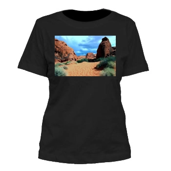 Desert Women's Cut T-Shirt