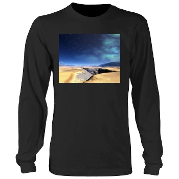 Desert Men's Heavy Long Sleeve TShirt