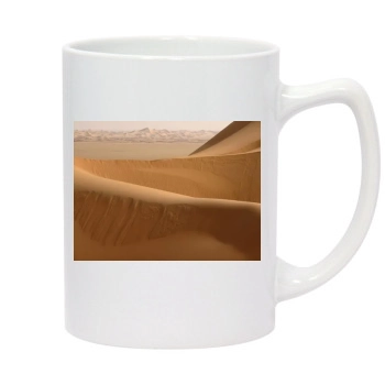 Desert 14oz White Statesman Mug