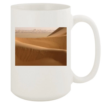 Desert 15oz White Mug