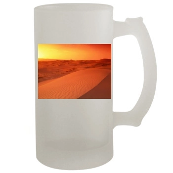 Desert 16oz Frosted Beer Stein