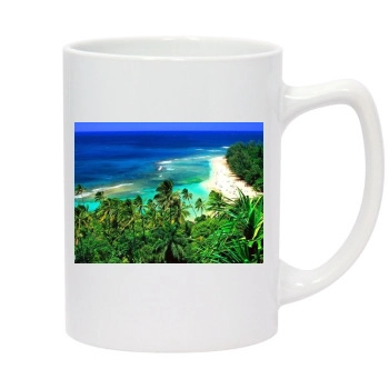 Islands 14oz White Statesman Mug