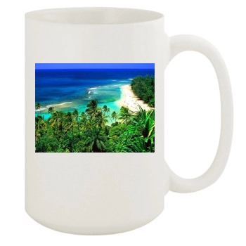 Islands 15oz White Mug