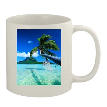 Islands 11oz White Mug