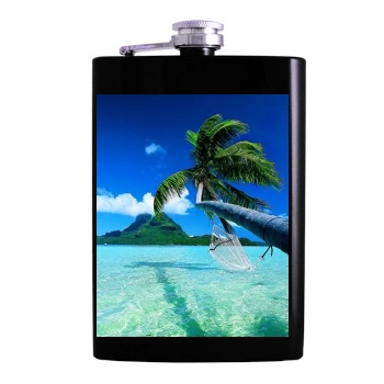 Islands Hip Flask