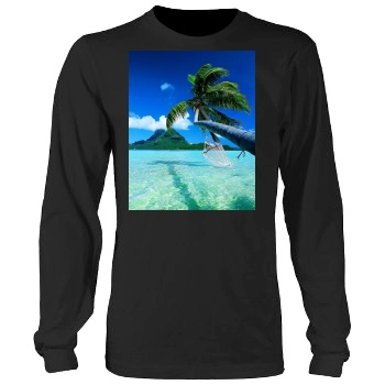 Islands Men's Heavy Long Sleeve TShirt