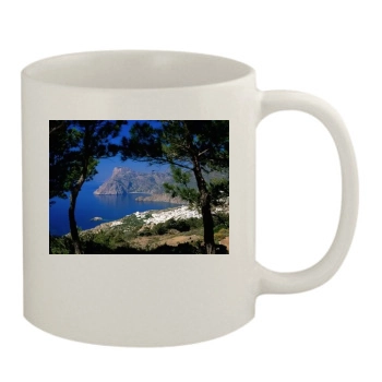 Islands 11oz White Mug